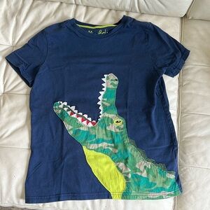 Mini Boden Alligator Appliqué Tee Shirt